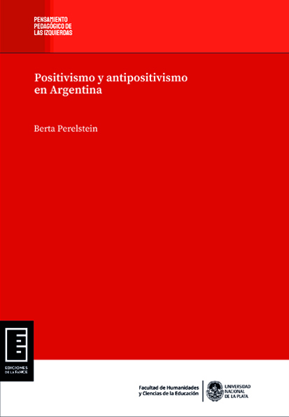 Cubierta para Positivismo y antipositivismo en Argentina