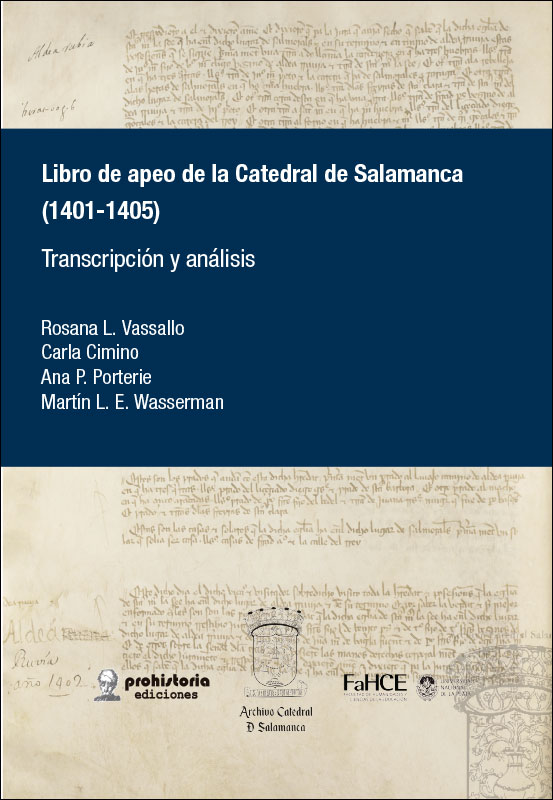Cubierta para Libro de apeo de la Catedral de Salamanca 1401-1405: Transcripción y análisis