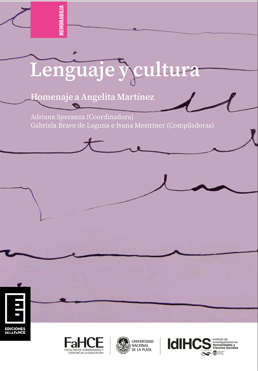 Cubierta para Lenguaje y cultura: Homenaje a Angelita Martínez