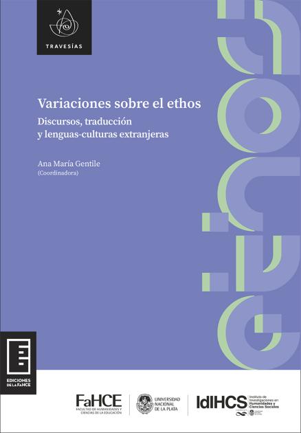 Cubierta para Variaciones sobre el ethos: Discursos, traducción y lenguas-culturas extranjeras