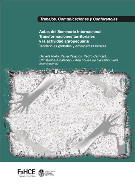 Cubierta para Actas del  Seminario Internacional Transformaciones territoriales y la actividad agropecuaria: Tendencias globales y emergentes locales